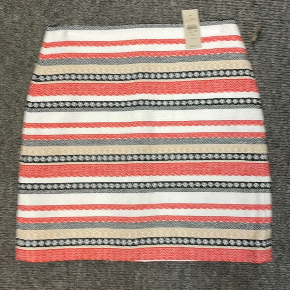 Striped skirt